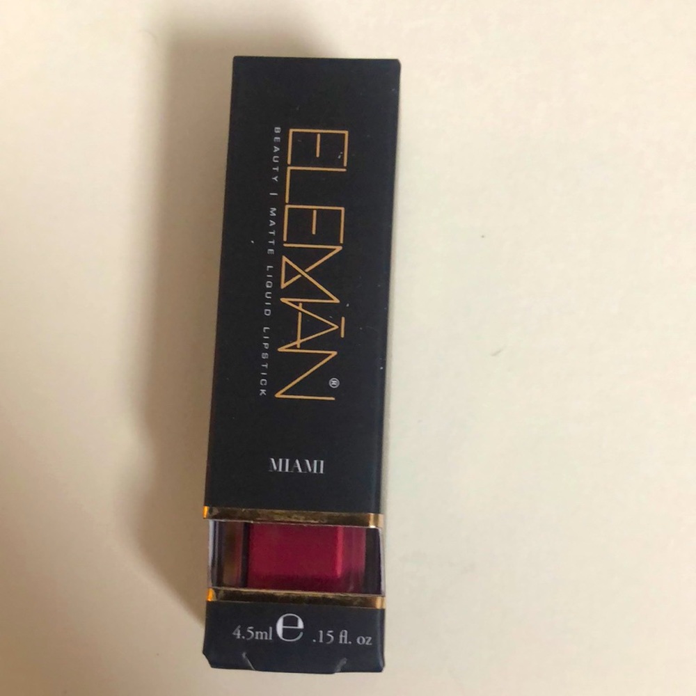 Elemān beauty matte liquid lipstick Miami